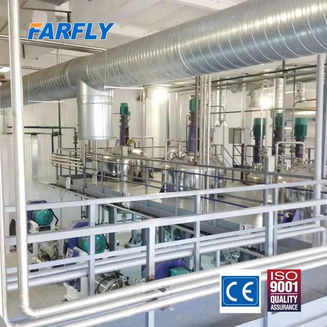 China FARFLY de Pintura Completa Linha de Produção de revestimento projeto da planta de mistura de tinta máquina