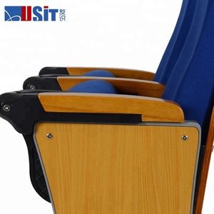 USIT UA-623 ประเทศจีนผู้ผลิตเก้าอี้โบสถ์เชิงพาณิชย์พับหอประชุมเก้าอี้ <span class=keywords><strong>Vvip</strong></span> ที่นั่งพร้อมโต๊ะเขียนหนังสือ - Product Image 5