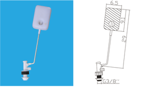 Válvula flotante para tanque de agua, MT-021Toilet, <span class=keywords><strong>precio</strong></span> al por mayor - Product Image 3