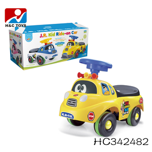 Yeni Kırmızı Yangın Kamyon Tasarım Karikatür Plastik Sürgülü Bebek Araba HC342485 - Product Image 6