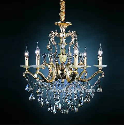 Moderna all'ingrosso fancy indiano elementi di arredo domestico lampada lampadario di cristallo dorato lampadario di cristallo di illuminazione per il commercio all'ingrosso