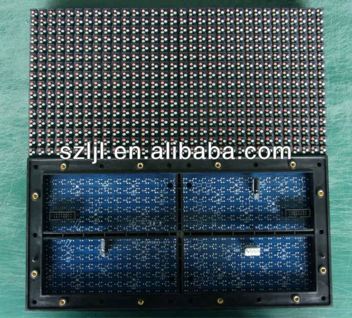 Outdoor DIP P10 PH10 RGB 32x16 320x160mm Full Color LED Module 