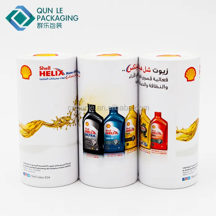 Promotional Cylinder Carton Box for Tissues Car Tissue Box Holder