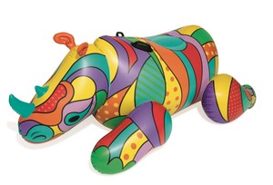 Bestway 41116 mùa hè Inflatable Pop tê giác chơi Thiết bị hồ bơi <span class=keywords><strong>Float</strong></span> cho người lớn - Product Image 2