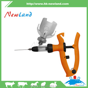 自動獣医注射器/ワクチン/注射器、薬瓶用ユニバーサルアダプターセット付き - Product Image 1