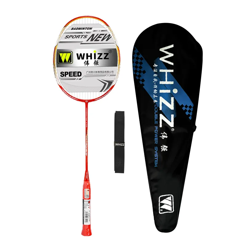 OEM 4u 80-85g whiz Y70 탄소 라켓 22-26lbs 배드민턴 라켓