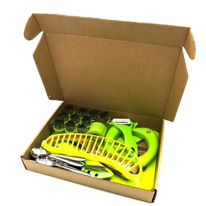 Juego de Herramientas de cocina para tallado de fruta, cortador de fruta, rebanador de plátano, sandía, rebanador, plato de fruta, 30 Uds., gran oferta - Product Image 5