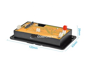 12V LCD MP3 <strong>Decoder</strong> Board WAV WMA Decoding MP3 <strong>Player</strong> <strong>Audio</strong> <strong>Module</strong> Support FM Radio AUX USB With Lyrics Display - Product Image 4