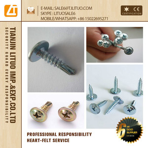 k-clath tornillos autoperforantes 4.2x13 TORNILLO CABEZA TANQUE CON MECHA PUNTA AGUJA - Product Image 1