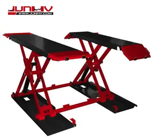 220v Portable Hydraulic Mid-Rise Scissor Car Scissor Lift