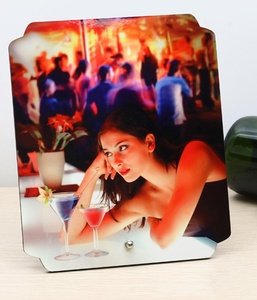 Phổ biến bán buôn có thể in Thiết kế gỗ thăng hoa lớp phủ trở lại khung ảnh MDF đúc - Product Image 3