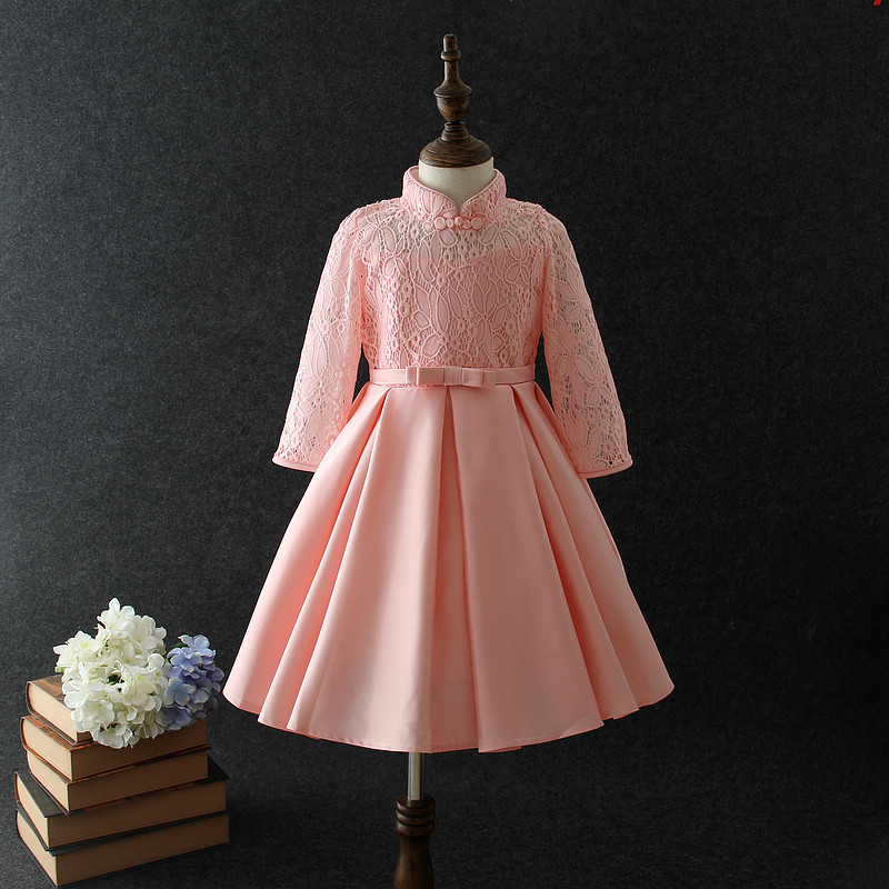 chinese dress ladies Savanna Floral Sequin Lace-Up Formal Dress main image 1