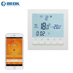WiFi more Bolier gas heating thermostat temperature switch <span class=keywords><strong>digital</strong></span> controllers with color light - Product Image 3
