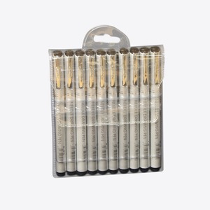 Überlegene wasserdicht pigment tinte fineliner zeichnung stift 19 größe tipps japanischen nylon spitze NADEL STIFT - Product Image 6