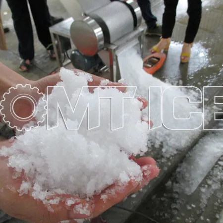Máquina trituradora de hielo OMT para bloques de hielo