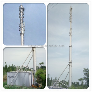 Chinesischen Lieferanten Mobile Signal Transmission Drahtlose Monopole Turm 30 Meter - Product Image 4