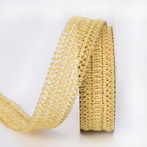 Decorative Fashion Gold Metallic Braid Trim