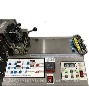 automatic ribbon cutting machine with hot and cold cutter