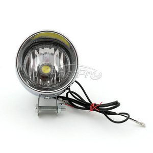 RACEPRO 4,5 pouces, phares LED pour moto en chrome en stock, vente en gros, pour Harley Davidson <span class=keywords><strong>Dyna</strong></span> Glide Chopper - Product Image 4