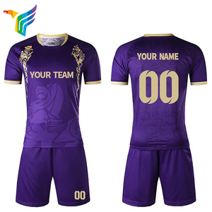 Top quality sublimation digital printing sports team soccer jersey custom name soccer uniform customs data - Product Image 4