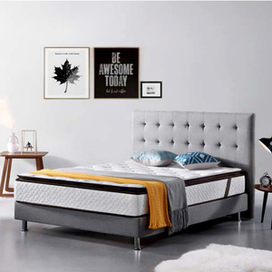 Colchón de Gel con Memoria y Resortes Ensacados Hipoalergénico Moderno de Buena Calidad con Garantía de 10 Años, Tamaño King para Uso Doméstico y Hotelero - Product Image 1