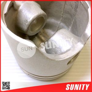 Pistón de aleación de aluminio de alta resistencia, piezas de motor de gasolina OEM6E7-11636-00 9,9hp 15hp - Product Image 5