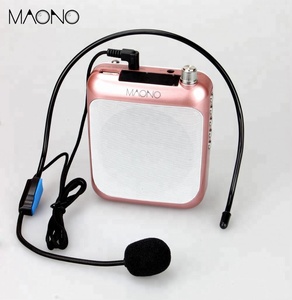 Multipurpose 1500 mAh mini altavoz portátil inalámbrico micrófono amplificador para el profesor - Product Image 1