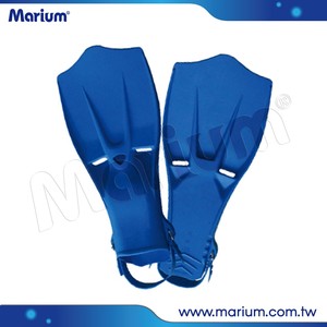 Open Heel Snorkeling Fins Underwater Diving Rubber Swimming Fins - Product Image 1