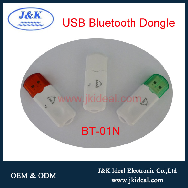 Bt-01n оптовая продажа usb bluetotoh аудио ключ / приемник / адаптер для говорящих