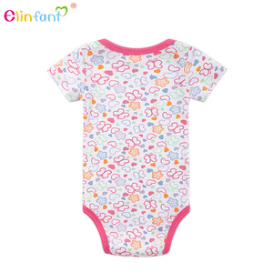 La alta calidad barata personalizada 0-12M hizo punto el mameluco de la ropa del bebé - Product Image 1