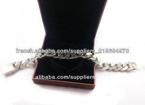 Bijoux en argent 925 massif <span class=keywords><strong>sexy</strong></span> chaînes de serpent mens bracelet cadeaux d'<span class=keywords><strong>anniversaire</strong></span> pour les hommes - Product Image 1
