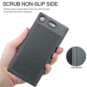 Nouveaux Produits De Protection En Cuir Motif TPU Mobile Couverture de Téléphone Pour Sony <span class=keywords><strong>Xperia</strong></span> <span class=keywords><strong>XZ1</strong></span> Boîtier Compact - Product Image 4