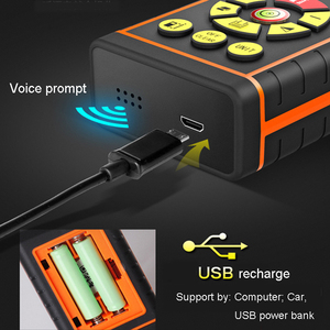 लंबी दूरी 100m बुलबुला CE प्रमाण पत्र के साथ डिजिटल लेजर दूरी मीटर rangefinder H-100 - Product Image 6