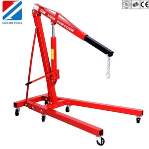 1Ton 2Ton מתקפל הידראולי רכב חנות מנוע מנוף מעלית 65kg - Product Image 3