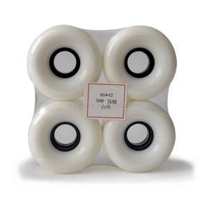 Roues de skateboard vierges personnalisées en PU de 65 mm 75A - Product Image 4