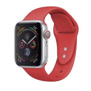 Colorido de silicona suave <span class=keywords><strong>correa</strong></span> de bandas para reloj <span class=keywords><strong>Apple</strong></span> <span class=keywords><strong>Watch</strong></span> Series 4 3 2 <span class=keywords><strong>1</strong></span> - Product Image 1
