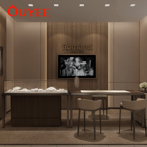 Vàng sang trọng Đồ Trang Sức Showcase Thiết Kế Cửa Hàng Trang Trí Hiển Thị Trang Sức Cửa Hàng Truy Cập Thiết Kế Hình Ảnh - Product Image 6