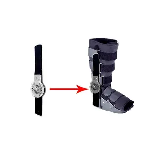 ROM ajustable caminar pie Brace fractura Boot soporte