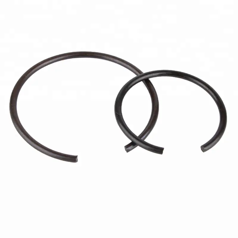 M6 M12 Spring Steel Round Wire Snap Rings DIN7993