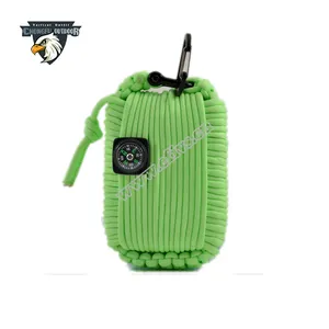 2016 trending hot products wholesale alibaba paracord grenade disaster zombie survival kit for outdoor and mountain climbing