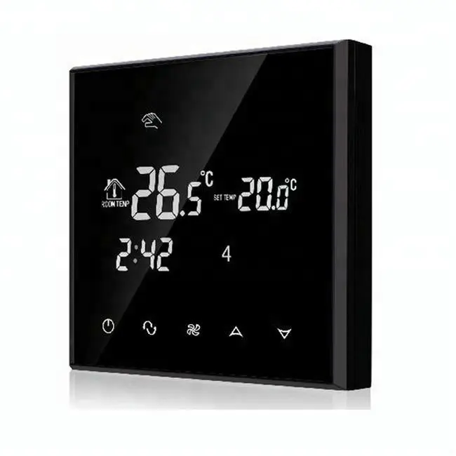 HY03AC-4 Digital Touch Screen Air Conditioning Thermostat、Fan Coil Thermostat