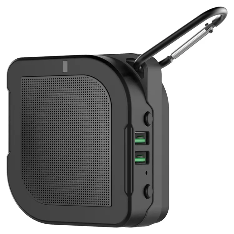 Altavoz portátil para exteriores, con cargador de batería de 3000 minialtavoz/6000mAh, adaptador de carga rápida, gran oferta