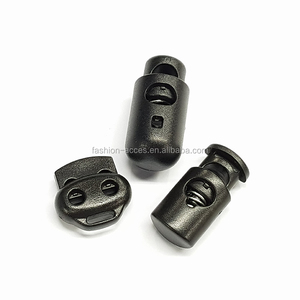 Serrure à cordon en plastique Imitation cuir, pour vêtements, 100 pièces - Product Image 4