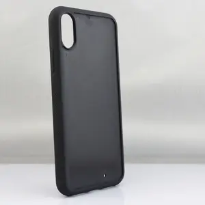 Nuova Venuta Groove Blank cassa del telefono per Il Iphone X pasta di legno in pelle diamond flower goccia di colla