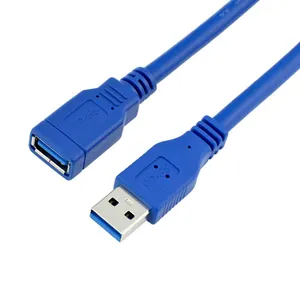 USB 3.0 슈퍼 스피드 남성 여성 확장 케이블 1 메터 길이 지원 사용자 정의 주문
