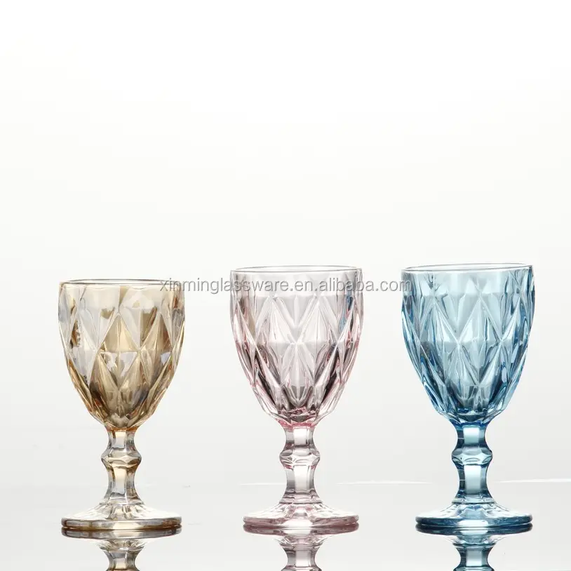 FALAJA multi kleur wijnglas/goblet wijn glas/glas cups voor wijn
