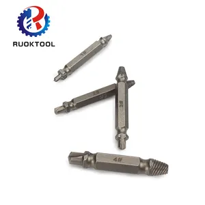 4pcs Double End Parafuso E Extratores De Parafuso Danificado 2mm Conjunto De Extrator De Parafuso Quebrado