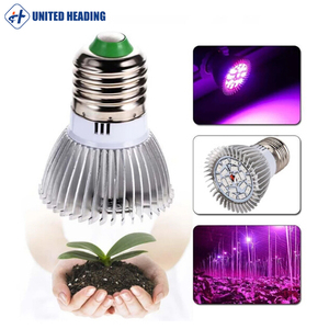 28LEDs IR <strong>UV</strong> Plant Growing <strong>Bulb</strong> 28W Full Spectrum GU10 E14 E27 Led Grow <strong>Bulb</strong> - Product Image 5