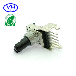 ODM OEM Carbon film Insulation shaft 6 <strong>pins</strong> linear 11MM <strong>rotary</strong> motorized a103k b103k potentiometer