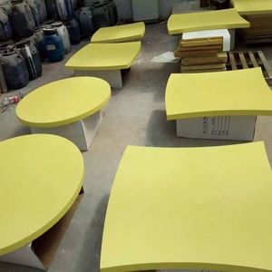 Panneau <span class=keywords><strong>acoustique</strong></span> suspendu au design rond, panneaux décoratifs, 600x1200mm, 1 pièce - Product Image 3